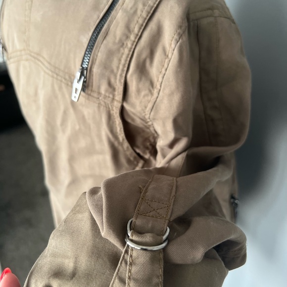Like new Moto Jacket - green / grey - Picture 3 of 7